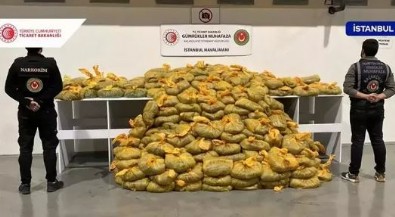 Ticaret Bakanlığı açıkladı: İstanbul Havalimanı'nda 568 kg uyuşturucu ele geçirildi