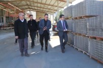 Mardin'de Parke Ve Bordür Fabrikasinda Üretim Devam Ediyor