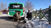Yozgat'ta Polis Ekipleri Sokak Hayvanlarini Unutmadi Haberi