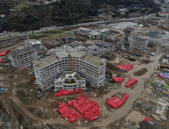 Trabzon Şehir Hastanesi yükseliyor! 2025 yılında hizmete girecek