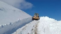 Hakkari'de ulaşıma kar engeli: 100 yerleşim yeri kapandı