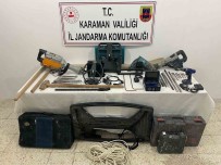 Karaman'da Kaçak Kazi Yapan 5 Kisi Yakalandi Haberi