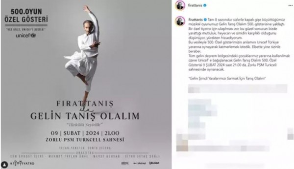 Fırat Tanış'tan takdir alan hareket!