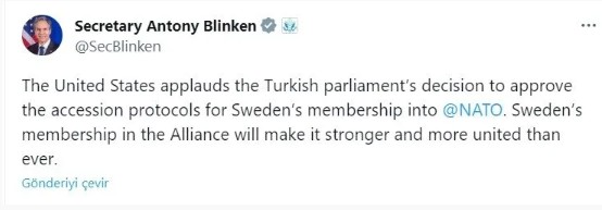 ABD’den F-16 açıklaması: Dikkat çeken Türkiye ve NATO vurgusu!