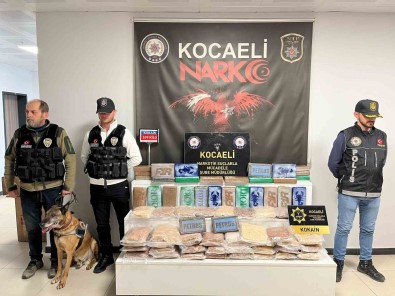 Akrep Logolu Paketlerdeki 109 Kilo Uyusturucu Böyle Ele Geçirildi