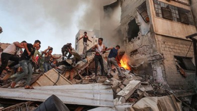 Katil İsrail yardım bekleyen Gazzelilere kurşun yağdırdı: Çok sayıda ölü var