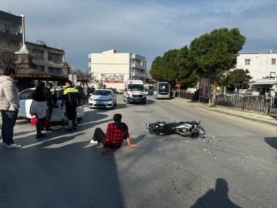 Milas'taki Kazalarda 3 Motosiklet Sürücüsü Yaralandi