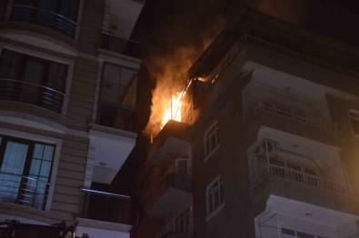 Sinop'ta Korkutan Yangin