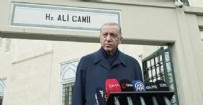 Başkan Erdoğan, cuma namazını Hazreti Ali Camisi'nde kıldı Haberi