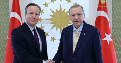 Başkan Erdoğan, İngiltere Dışişleri Bakanı Cameron'u kabul etti