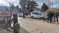 Burdur'da Traktör Ile Hafif Ticari Araç Çarpisti Açiklamasi 1 Yarali Haberi