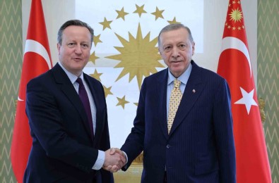 Cumhurbaskani Erdogan, Birlesik Krallik Disisleri Bakani Cameron'u Kabul Etti