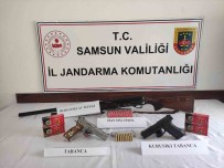 Samsun'da Jandarma Silah Ele Geçirdi