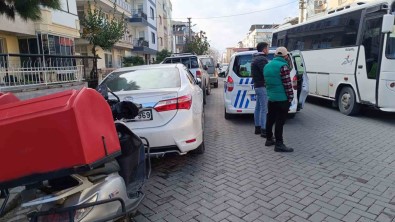 Turgutlu'da Motokuryenin Çarptigi 2 Çocuk Yaralandi