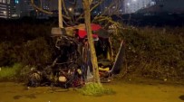 Pendik'te Takla Atan Otomobil Hurda Yiginina Döndü Açiklamasi 3 Yarali