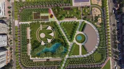 Adana'da Millet Bahçesi Yapimi Sürüyor