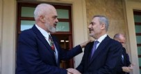 Bakan Fidan Arnavutluk Başbakanı Edi Rama ile görüştü Haberi