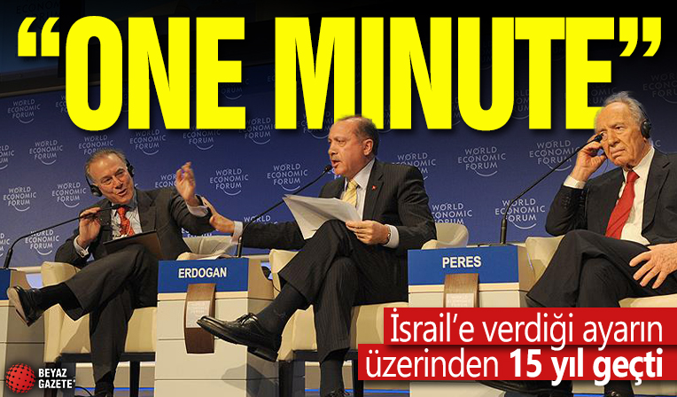 Başkan Erdoğan'ın İsrail'e karşı yaptığı 'one minute' çıkışının üzerinden 15 yıl geçti
