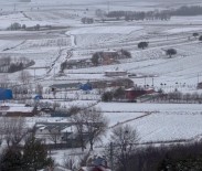 Çankiri'da Kar Yagisi Etkili Oldu