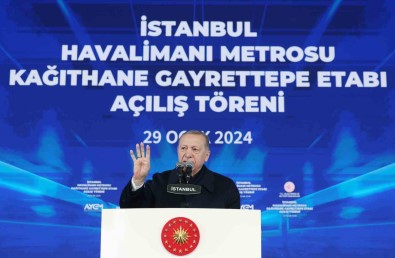 Cumhurbaskani Erdogan Açiklamasi 'Istanbul'da Tamamlanan Rayli Sistem Uzunlugu 338.5 Kilometreye Çikiyor'