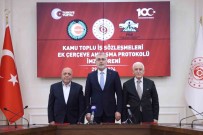 'Kamu Toplu Is Sözlesmeleri Ek Çerçeve Anlasmasi Protokolü' Imzalandi