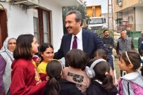 Baskan Çetin, Dörtler'de Asfalt Çalismalarini Denetledi