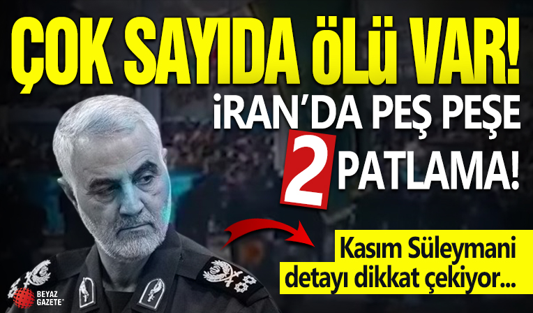 İran'ın Kirman eyaletinde Kasım Süleymani'nin mezarı yakınlarında meydana gelen iki patlamada 73 kişinin hayatını kaybettiği, 171 kişinin yaralandığı bildirildi. İran medyası patlamaların terör saldırısı olduğunu duyurdu.
