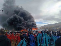 Sivas'ta Korkutan Yangin