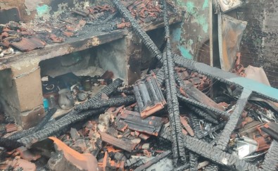 Tekirdag'da Engelli Yasli Adam Yanarak Can Verdi