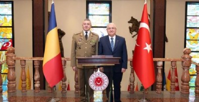 Milli Savunma Bakanı Güler, Romanya Genelkurmay Başkanı Vlad'ı kabul etti
