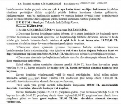 Ekrem İmamoğlu hukuku tanımadı! İşçi kıyımı yapan İBB 5 milyon tazminat ödedi