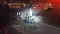 Mardin'de Otomobil Ile Motosiklet Çarpisti Açiklamasi 1 Agir Yarali