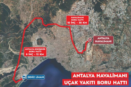 Antalya Havalimanı'nda dev hizmet! Abdulkadir Uraloğlu açıkladı: 40 kilometrelik boru hattı devrede