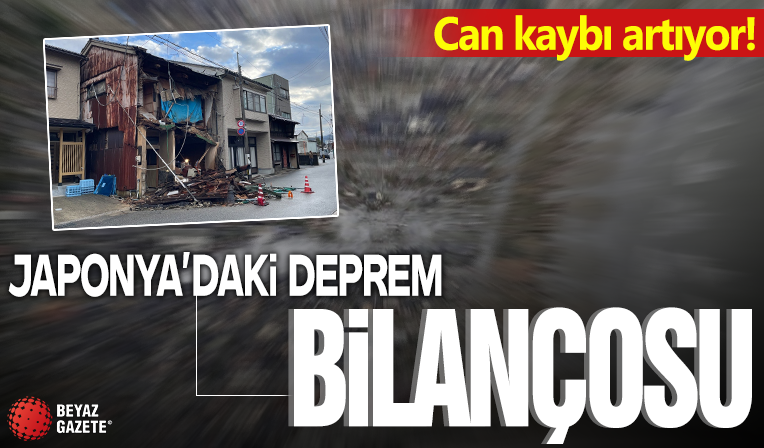 Japonya’da büyük depremin bilançosu: Ölü sayısı 94 oldu