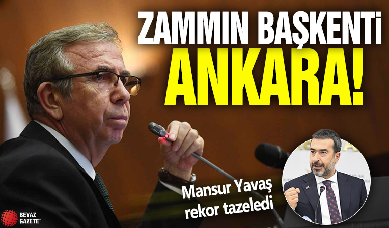 Mansur Yavaş, Ankara'yı zammın başkenti yaptı: Türkiye'nin en pahalı ekmeği...