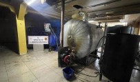 Bursa'da Kaçak Akaryakit Tesisinde 5 Bin Litre Kaçak Motorin Ele Geçirildi