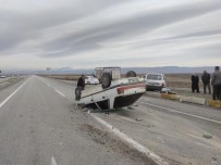 Konya'da Iki Otomobil Çarpisti Açiklamasi 8 Yarali