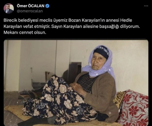 PKK elebaşı Murat Karayılan'ın annesi hayatını kaybetti