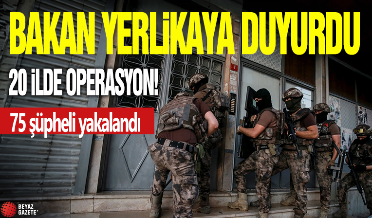 20 ilde nitelikli dolandırıcılık operasyonu: 75 şüpheli yakalandı