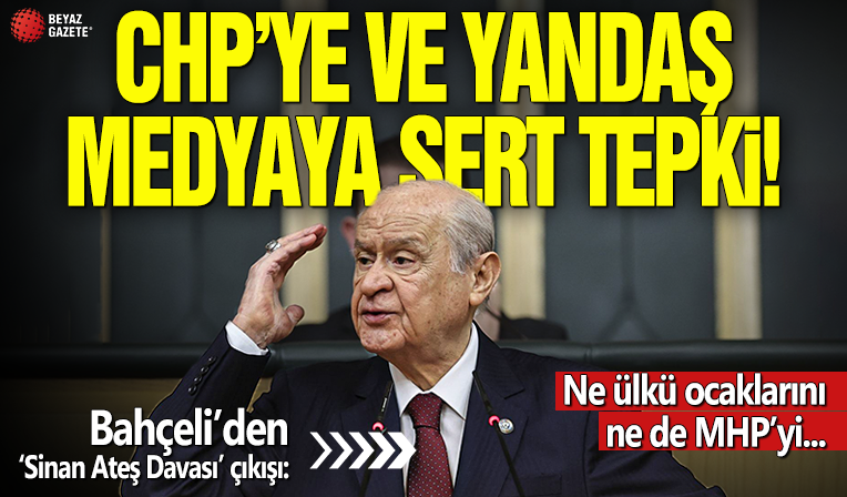 MHP lideri Devlet Bahçeli 'Sinan Ateş Davası' mesajı: Ülkü Ocaklarını ve MHP'yi çiğnetmem