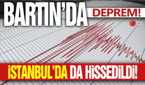 AFAD açıkladı! Bartın'da korkutan deprem