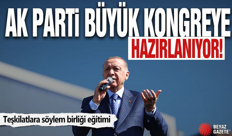 AK Parti büyük kongreye hazırlanıyor! Teşkilatlara söylem birliği eğitimi!