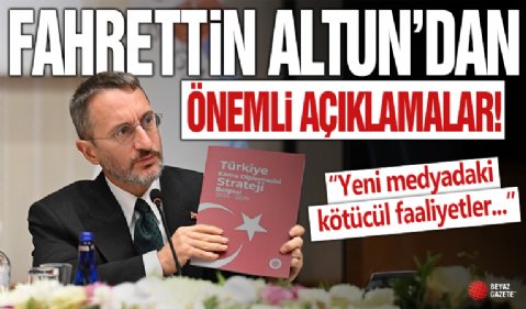 Fahrettin Altun: Yeni medyadaki kötücül faaliyetler kamu diplomasisinde planlamanın önemini ortaya koyuyor