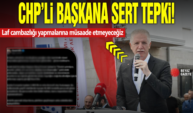 İstanbul Valisi Gül'den CHP'li başkana sert tepki!