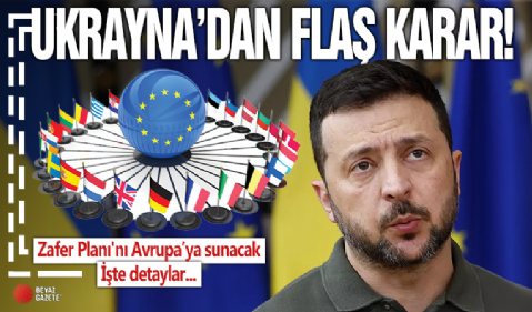 Ukrayna, Zafer Planı'nı Avrupa’ya sunacak