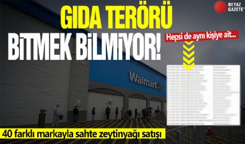 Gıda terörü dur durak bilmiyor! 40 farklı markayla sahte zeytinyağı satışı: Hepsi de Sabri Akın'a ait