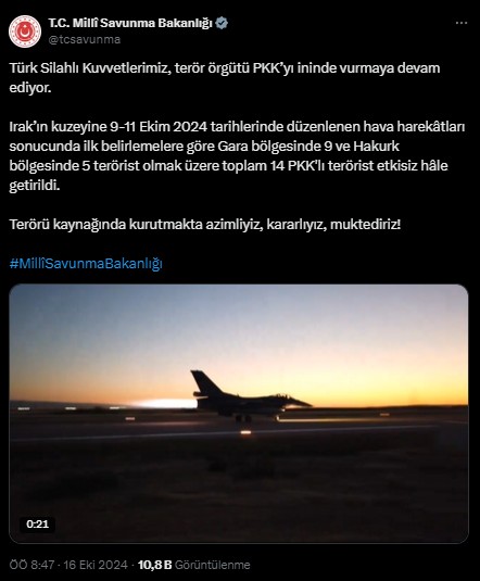 Terör örgütlerine ağır darbe: 14 terörist etkisiz hale getirildi!