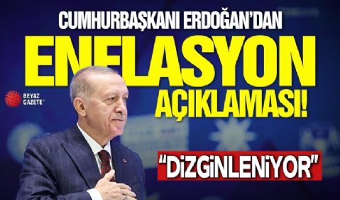 Cumhurbaşkanı Erdoğan'dan açıklamalar