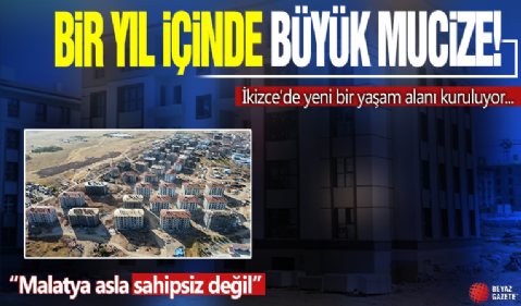 'Malatya asla sahipsiz değil!' İkizce’de yeni bir yaşam alanı kuruldu: Bakan Kurum o görüntüleri paylaştı