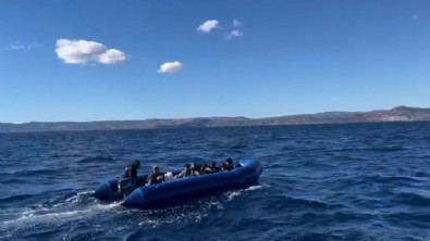 Çanakkale açıklarında 15 kaçak göçmen yakalandı